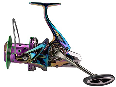 Diwa Spinning Angelrollen 60 LBS Max Drag Power Edelstahl BB Metal Body 8000 10000 12000 Spool Series Süßwasser Salzwasser Big Game Surf Ultra Smooth Spinnrolle (12000)