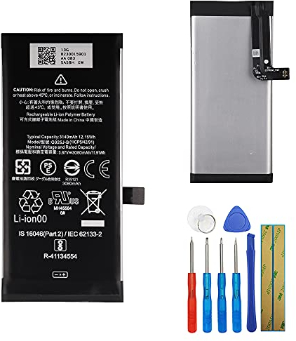 E-yiiviil Batterie de rechange G025J-B compatible avec Google Pixel 4A 4G G025J G025N avec outils