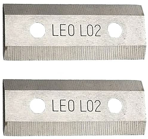 Spares2go Metal Blades compatible with Titan Garden Shredders TTB353SHR TTB355HR 64mm (Pack of 2)
