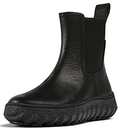 Camper Ground K400654, Stivali Chelsea Donna, Nero 001, 42 EU
