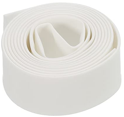 Rebower Heat Shrink Tubing 2:1 Cable Sleeving Tube Wrap, [for Electric Insulation Protection] - 11mm Dia/17mm Flat Width/1m/White