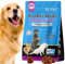 Itchy and Immunity Treats for Dogs, Itchy Dog Skin Relief, Dog Allergy Relief, Skin and Coat Supplement, Seasonal Allergies, for All Breeds and Sizes, 60 Count, Peking Duck Flavor
