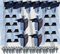 SET PV-Module 30 mm Schwarz, Trapezblech, Photovoltaik, Dachhalterung, Befestigung, Halter, Halterung, Kurze Schiene 0% (SET 4 X SOLARMODUL)