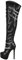 blingqueen Stivali da donna sopra il ginocchio con plateau gotico, con fibbie, Nero , 41 EU