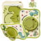 Funda infantil para iPad Mini 5/4/3/2/1 (7.9 pulgadas, 2019/2015/2014/2013/2012), a prueba de golpes, bonita funda de dinosaurio con soporte para lápices y soporte giratorio de 360°