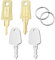 VARKAGE TSA Schlüssel 007 für TSA Schloss - 2 er TSA Key für TSA007 Schlüssel & TSA002 Schlüssel für TSA Kofferschloss, TSA Key, Universell Multifunktionale Gepäckschlüssel für Gepäck Koffer Zoll