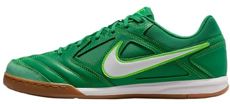 NIKE Men's Gato Futsal Shoes, Stadium Green/White/Green STRI, 7.5
