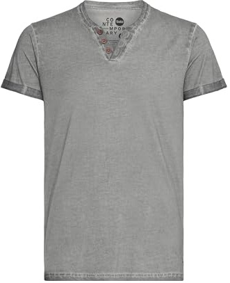 !Solid SDTino Herren T-Shirt Kurzarm Shirt V-Ausschnitt