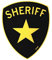 3D Sheriff Patch Abzeichen Aufnäher 10,5 x 8,5 cm gelb Karneval Kostüm Fasching
