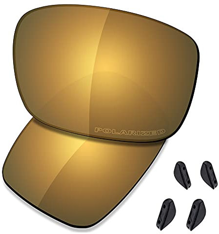Saucer Verres de rechange de qualité supérieure pour lunettes de soleil Oakley Drop Point OO9367 Haute Défense – Bronze doré polarisé