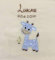 KIDDI-MEDIA Babydecke mit Name und Geburtsdatum Bestickt/kuschelig weich / 1A Qualität (Beige - Giraffe Hellblau)