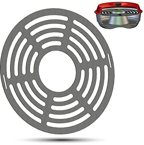 STYYL Backblech/Gitterrost (2.te Ebene) passend für OMNIA®-Backofen aus Edelstahl | Zusatzblech | Grillgitter | Backgitter | Edelstahlgitter | 2ter Boden