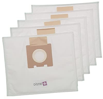 Distri+ - Sac aspirateur compatible avec HOOVER H81, TELIOS EXTRA, TX52ALG011, TX1600020, TX50, TX51, TX60, TX61 - La pochette de 5
