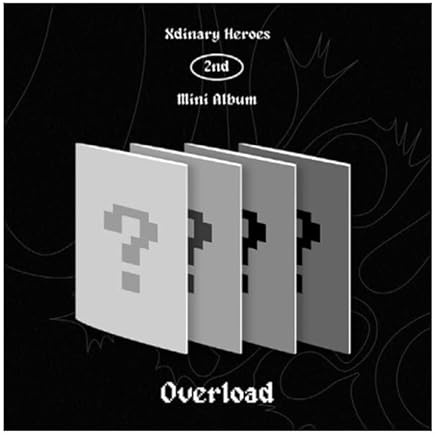 Xdinary Heroes Overload 2nd Mini Album CD+Poster+Message lyric book+Photocard+Polaroid photocard+Sticker pack+Tracking (Random)