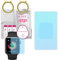 apgo 2 Stück HD HQ Flex Schutzfolie kompatibel mit Apple Watch 1-2-3 (42mm) Smartwatch, Hydrogel Displayschutzfolie mit abgerundeten Rändern, Displayfolie zum gesamten Bildschirm