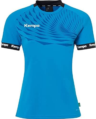 Kempa Herren Wave 26 Shirt Women Damen Mädchen Sportshirt Kurzarm Funktionsshirt Handball Gym Fitness Trikot, Kempablau/Royal, XS EU