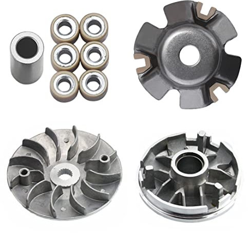 Saihisday Remplacement pour moteur GY6 150cc 157QMJ, roue d'entraînement Assy Performance 14 grammes, variateur d'embrayage avant pour scooter chinois