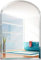 SHAWLA Wandspiegel Moderner minimalistischer rechteckiger Wandspiegel, rahmenloser Badezimmerspiegel aus Glas mit abgeschrägter Kante, großer HD-Schminkspiegel, Schminkspiegel, 45 x 60cm