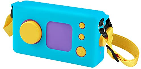 Etui Silicone pour Lunii Fabrique à Histoires, Coque Version 3 2 1, Housse de Protection Boîte à Histoires, Bleu