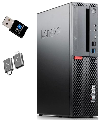Lenovo ThinkCentre M920s SFF | Intel Core i 8gen | Windows 11 Pro WiFi Bluetooth Display Port USB Typ-C – WiFi Bluetooth (generalüberholt) (CPU: i7 8700)