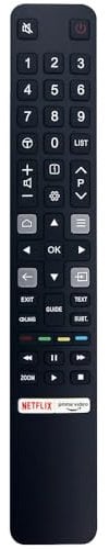 RC802NU YUI1 Remote Control Replacement for TCL TV 55C735K 65C735K 75C735K 85C735K 98C735K 65C835K 55C835K 75C935K 65C935K 40S5200K 32S5200K