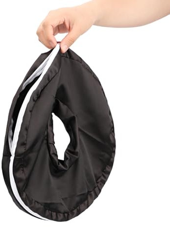 Waschbarer seidiger Satin-Ohr-Piercing-Kissenbezug, abnehmbarer Kissenbezug, glatt, kühlend, Donut-Kissenbezug, Loch für Ohrenschmerzen, CNH, Schlafdruck, schmerzende Seitenschläfer, Ohrenschutz,