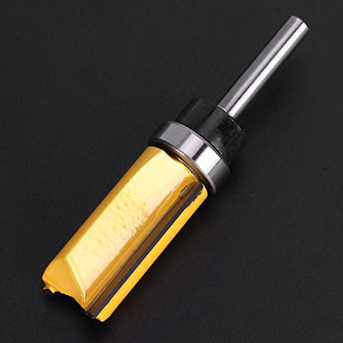 Trimming Cutter, Woodworking Cutter, Carbon Steel Wood Slot Trimmer for Woodworking for Straightening Cabinet Doors