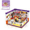 Hallisun Friends Haus Baustein Set, Plattenladen Mini Block Modellbausatz, DIY Modular Plattenladen Straßenansicht Konstruktions Spielzeug, Geschenkidee für Jungen und Mädchen ab 6 Jahren, 554 Stück