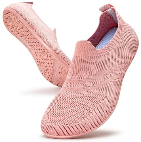 KOWAYI Pantoufles Pieds Nus pour Femme et Homme - Chaussons antidérapants fermés pour la Maison, 1340 Rose, 36/37 EU