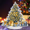 Guidre Diamond Painting Weihnachten Erwachsene Weihnachtsbaum Beidseitig DIY 5D Weihnachten Diamant Painting Weihnachtsdeko Innen Weihnachts Tischdeko Geschenk