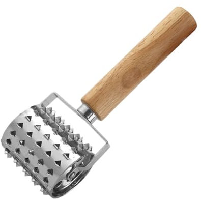 SHOWERORO Rulli per Carne in Acciaio Resistente Utensile da Cucina per Ammorbidire La Carne Ago per Bistecche Accessorio da Cucina per Uso Domestico