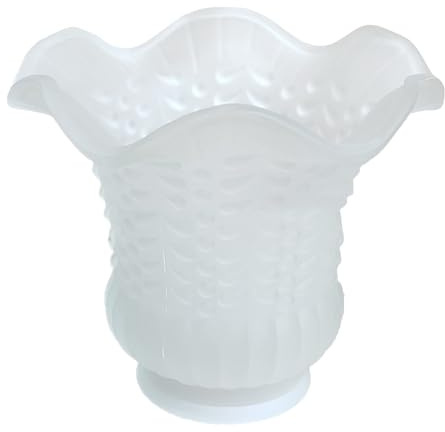 Exquisiter Lampenschirm aus Glas in Blumenform, E27, Dekoration, Pendelleuchte, Kronleuchter