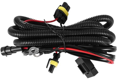 Orolotay 1 StüCke Auto Scheinwerfer Relais Kabel H11 880 Relais Adapter VerläNgerung Kabel 40A Led Licht und Scheinwerfer Stecker