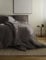 Bierbaum Bettwäsche 4135, Jersey Melange Uni, Designed in Germany, Taupe 80, 135x200 und 80x80 cm
