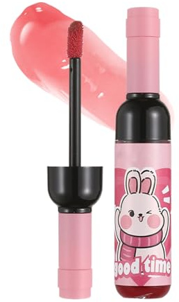 Tinte Labial Vino | Brillo Labial Nutritivo - Brillo de Labios Líquido Mate Duradero Resistente al Agua para Mujeres y Niñas Estética Maquillaje