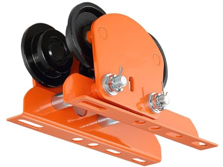 Electric Hoist Crane, Electric Hoist Manual Trolley, Beam Trolley Heavy Duty Wheels Wheels, Push Beam, Adjustable Width For Use With Straight And Curved I Beams Pulleys