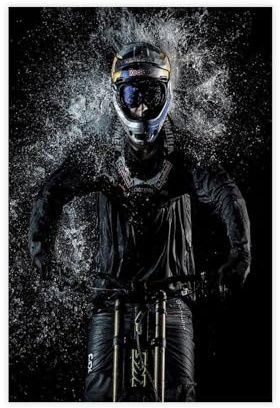 Fabio Wibmer Poster auf Leinwand, Schlafzimmer, Dekoration, Landschaft, Büro, Raumdekoration, Geschenk, 20 x 30 cm