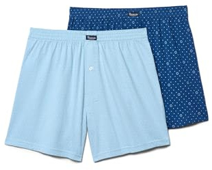 Abanderado Pack-2 Essential Herren-Boxershorts mit Gummizug A0100