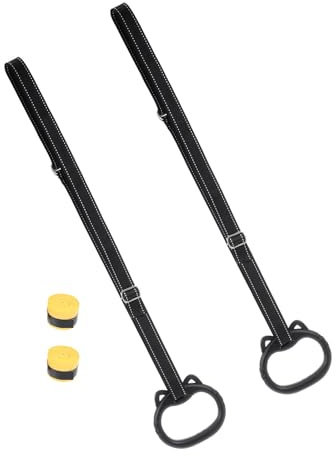 BATHVEVE Kinder Fitnessring Satz, Tragbar, Ergonomisch, Schwarz, 1 Satz