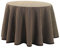 Martina Home Ribera - Falda para Mesa Camilla , Marrón, Redonda de 80