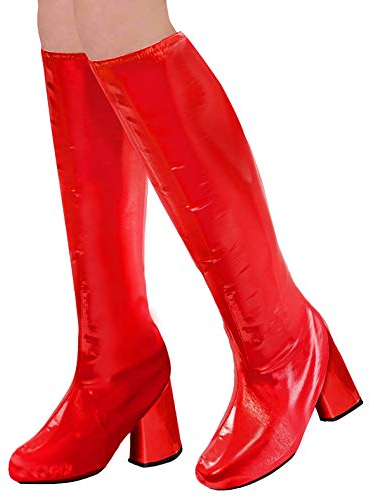 W WIDMANN MILANO Party Fashion - Stiefelüberzieher, Überschuhe, Kostümzubehör, Disco Fever, Faschingskostüme