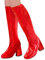 Widmann - Copriscarpe, soprascarpe, accessorio per costumi, accessorio, Disco Fever, carnevale