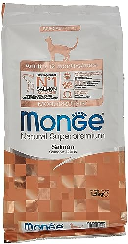 MONGE CAT ADULT SALMONE KG.1,5