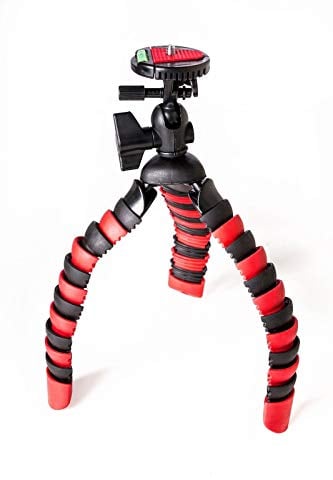 TronicXL Premium Kamerastativ Kamera Stativ Flexibel Dreibein Fotostativ Videostativ Kompatibel mit Ersatzteil für Panasonic Lumix DC-GX800 DC-FZ80 DC-FZ82 DC-GH5 HC-V160 HC-V180EG-K HC-W580 HC-W570