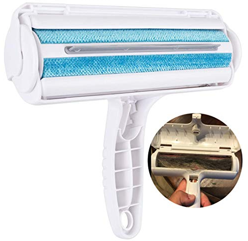 Yolistar Brosse Anti Poils Animaux Chien et Chat, Brosse Ramasse Enlève Poils - Poil Animaux Magique de Nettoyage (Vêtements/Lit/Canapé/Voiture/Tapis/Plancher), Rouleau à Poils d'animaux