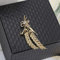 hcma Broche en Or Zicon pour Broches de blé pour Femmes Bijoux vêtements écharpe Boucle vêtement Accessoires Bijoux de Mode Cadeaux de gemme