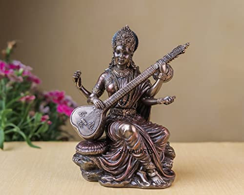 SHIVAJI ARTS Die Saraswati-Statue wird von anderen Verkäufern kartiert. Sie wird nicht verkauft