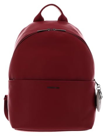 Mandarina Duck Mellow Leather Backpack Rumba Red