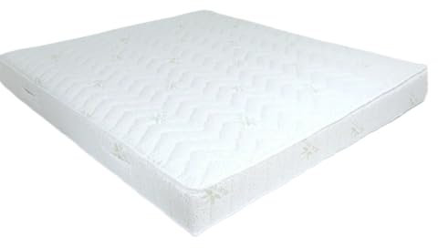 Latexmatratze Kokos 7 Zonen RG 70 (bis 125kg) Bezug & Latexkern ÖKO TEX® (200 cm x 200 cm x 20 cm Härtegrad: 3 (125 kg))