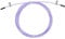 PATIKIL 10Ft Speed Jump Rope Replacement Cable, 2.5mm Professional Skipping Rope Steel Wire Replace for Rope Skipping Training, Purple